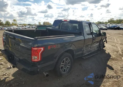 2016 Ford F150 Super Cab из США, поврежденный, VIN 1FTEX1EP9GFD61182